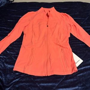 Raspberry cream define jacket